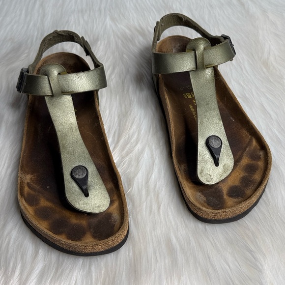 Birkenstock Green Kairo Thong Sandals - Picture 3 of 7